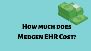 Illustration of stacks of money that says How much does MedGen EHR cost?